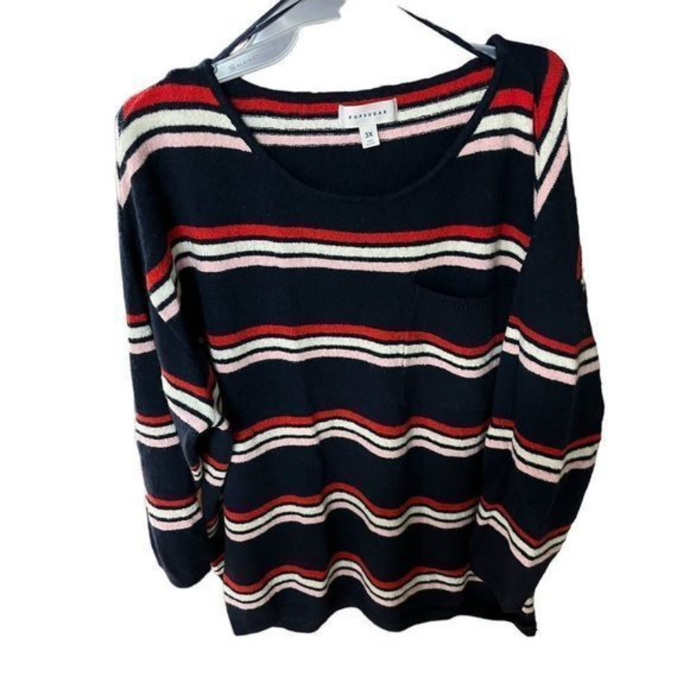 Pop Sugar womens plus size 3x sweater
